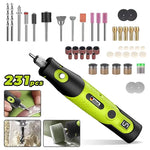 Kepeak Cordless Mini Rotary Tool 5-Speed 2.4V for Sanding Polishing DIY