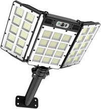 Kepeak 800LED Solar Street Light 6000mAh Motion Sensor IP66 Remote Control