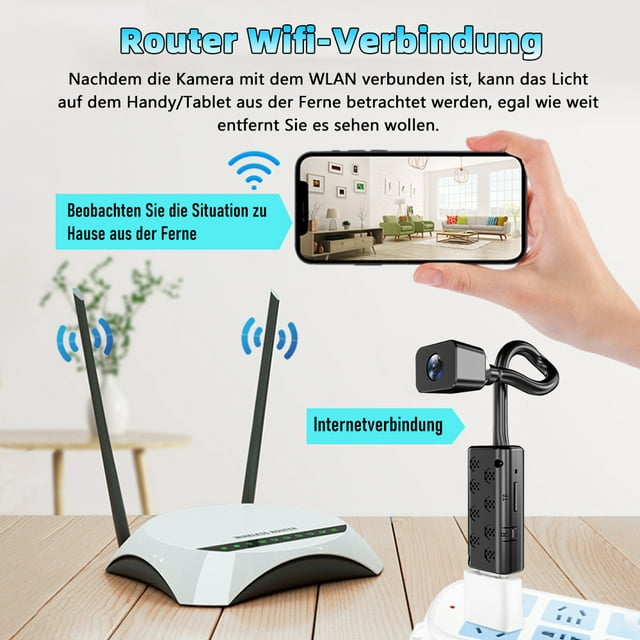 Kepeak USB Surveillance Cameras, Camera Indoor, Wifi Security Camera,Motion detection