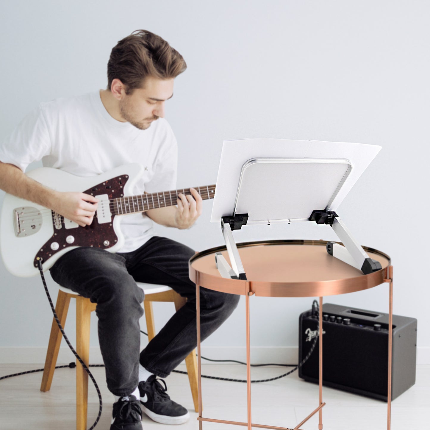 Book Stand Multi-Functional Adjustable Laptop Stand Ergonomic Multi Heights Angles Adjustable Book Holder