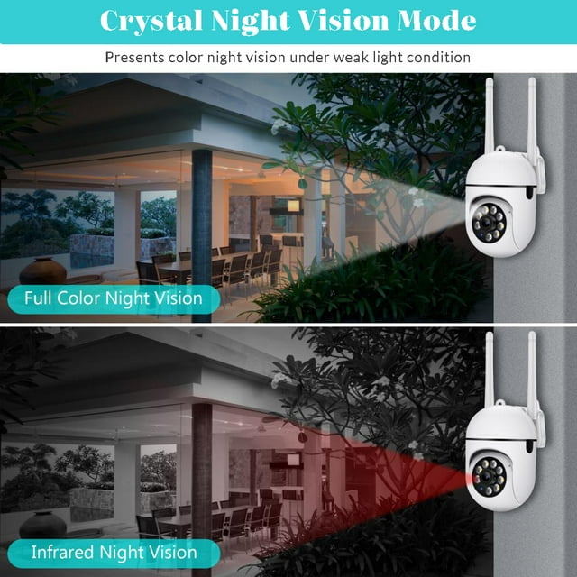 Kepeak Security Camera,5G Wifi Surveillance Camera, IR Night Vision, Motion Detection, Home Security Camera