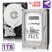 1TB CCTV Security Hard Drive 64MB Cache SATA 3.0 Surveillance HDD
