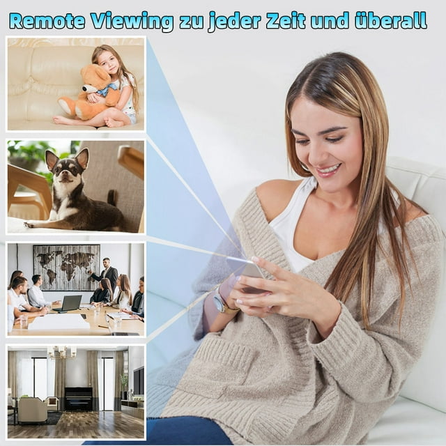 Kepeak USB Surveillance Cameras, Camera Indoor, Wifi Security Camera,Motion detection