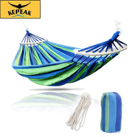 Kepeak Cotton Soft And Comfortable 475lbs Ultralight Canvas Camping Hammock