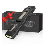 KEPEAK EDC Flashlight, Small Pocket Flat Flashlight, LED Flashlight Rechargeable USB C, Bright Flash Lights with Clip for Camping, Emergency, Night Working