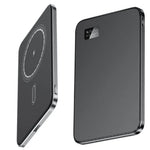 Kepeak Magnetic Wireless Portable Charger, Power Bank Compatible with Mag-Safe 5000mAh,20W PD Fast Charging, 15W Wireless Charger, USB-C Bi-Directional,Black