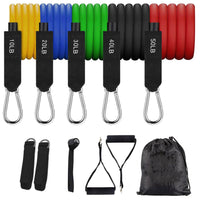 Kepeak Fitness Band + Handle + Waterproof Tote Bag + Leg Ankle Band Resistance Band Set - KEPEAK-Pro