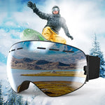 Ski Goggles Unisex Ski Glasses Double Layers UV400 Anti-Fog Big Ski Mask Glasses Skiing Snow Snowboard Goggles