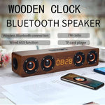 Kepeak Supports TF FM Wooden Wireless Bluetooth Speaker