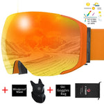 Ski Goggles Magnetic Double Layer Lens UV Protection Snowboard Snow Eyewear Men Women Outdoor Winter Sports Ski Glasses