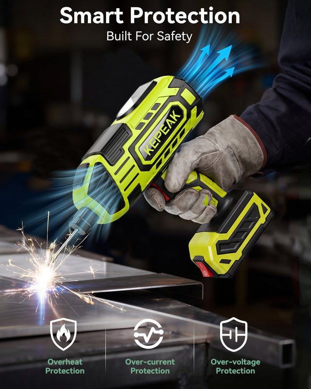 Handheld Welder, 20-200A Portable Welding Machine 110V, ARC Welder Gun with IGBT Inverter, Hot Start & Anti-Stick for for 3/32"-1/8" Rods, DIY Repair, Professional Use