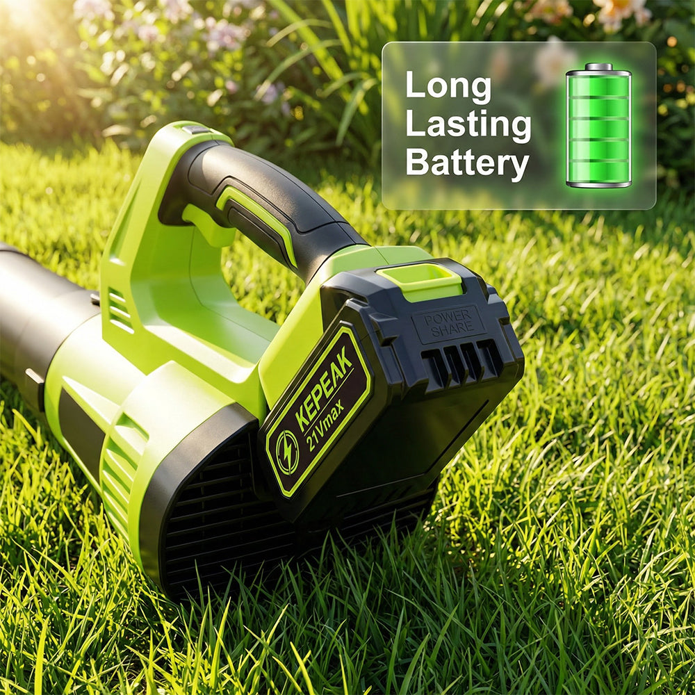 21V 2.6Ah Rechargeable Lithium-Ion Battery - Compatible with Kepeak Power Tools, 20-45 Mins Working Time, 2-3H Fast Charging, Triple Protection System