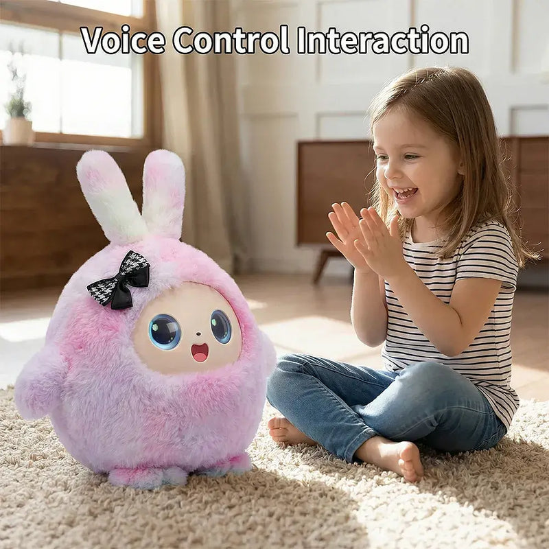 AI Plush Interactive Robot Toy with Multilingual Support, Voice Clone & Emotion Recognition, ChatGPT-Powered Smart Companion, Educational Learning & Parental Control