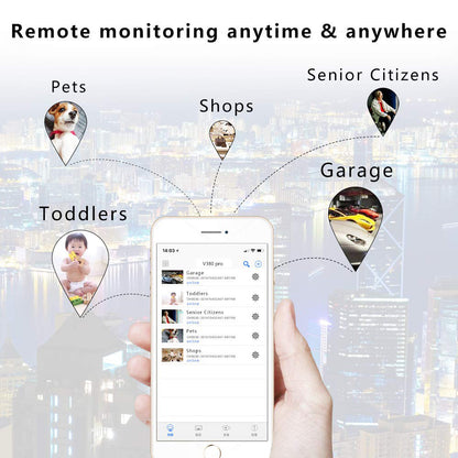 Kepeak 720P Wi-Fi Camera, Camera for Home Surveillance ,Security Cameras Recorder