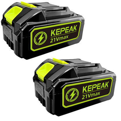 21V 2.6Ah Rechargeable Lithium-Ion Battery - Compatible with Kepeak Power Tools, 20-45 Mins Working Time, 2-3H Fast Charging, Triple Protection System