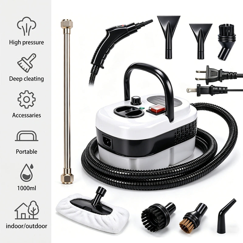 2500W Handheld Steam Cleaner, Kepeak High Pressure Portable Steamer