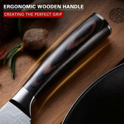 5" Kitchen Knife Japanese Damascus Stainless Steel Pattern Chef Utility Knife, Utility Knife