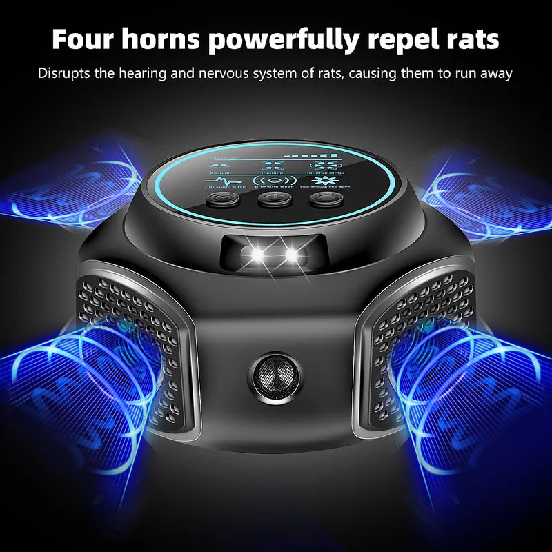 Ultrasonic Pest Repeller Plug in Mouse Squirrel Bat Garage Indoor