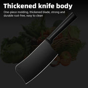 Chef Knife Set - Stainless Steel Kitchen Knife Set - 4 Pcs, Black