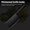 Chef Knife Set - Stainless Steel Kitchen Knife Set - 4 Pcs, Black
