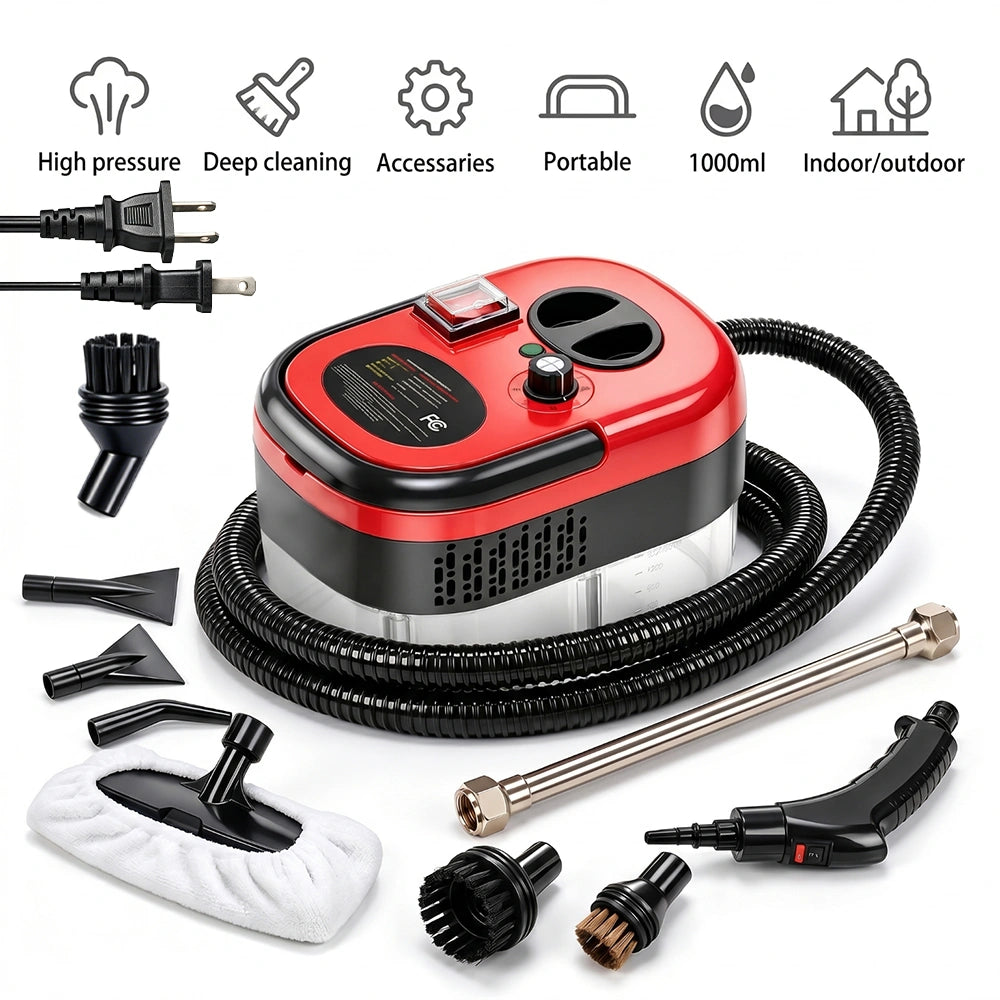 2500W Handheld Steam Cleaner, Kepeak High Pressure Portable Steamer