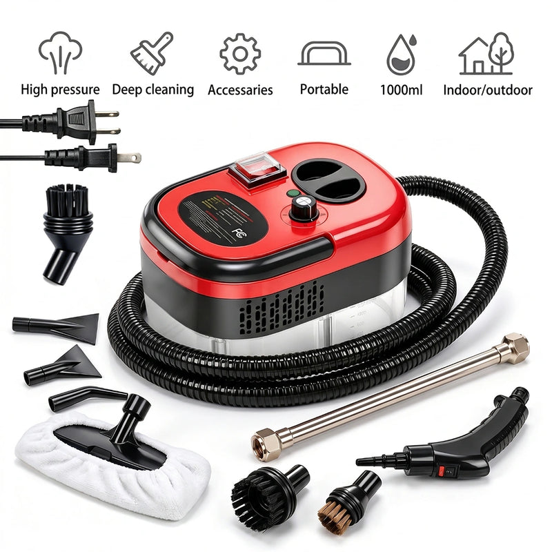 2500W Handheld Steam Cleaner, Kepeak High Pressure Portable Steamer