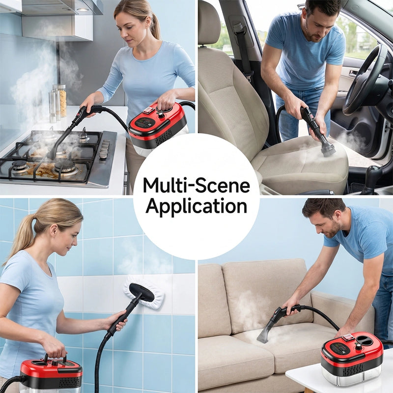 2500W Handheld Steam Cleaner, Kepeak High Pressure Portable Steamer
