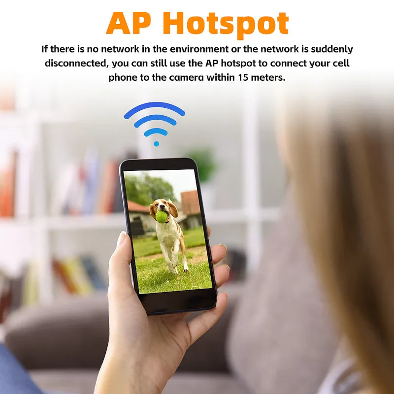1080P Wireless Outdoor Camera, 5G Dual Band WiFi Security Camera Night Vision