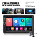 Double Din Car Stereo 7" Touchscreen Bluetooth FM Backup Camera