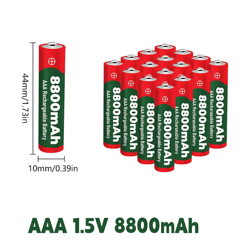 16 Pack KEPEAK 1.5V Alkaline AAA Batteries Ultra Long Lasting