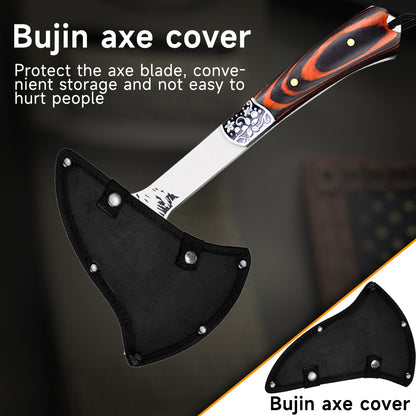 ZENG Camping Hatchet with Sheath, Survival Axe Multitool, Tomahawk Axe Tactical Military, Camping Axe for Camping Cycling Hiking
