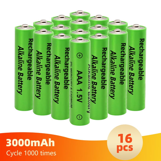 Kepeak AAA Batteries, 1.5V Alkaline Battery 16 Pack for Keyboards Clocks Toys Remote Controls