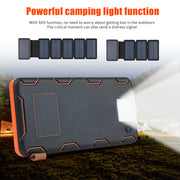 Solar Charger 26000mAh, Outdoor USB Portable Power Bank, Fast Charge Battery Pack for Phones, Tablets