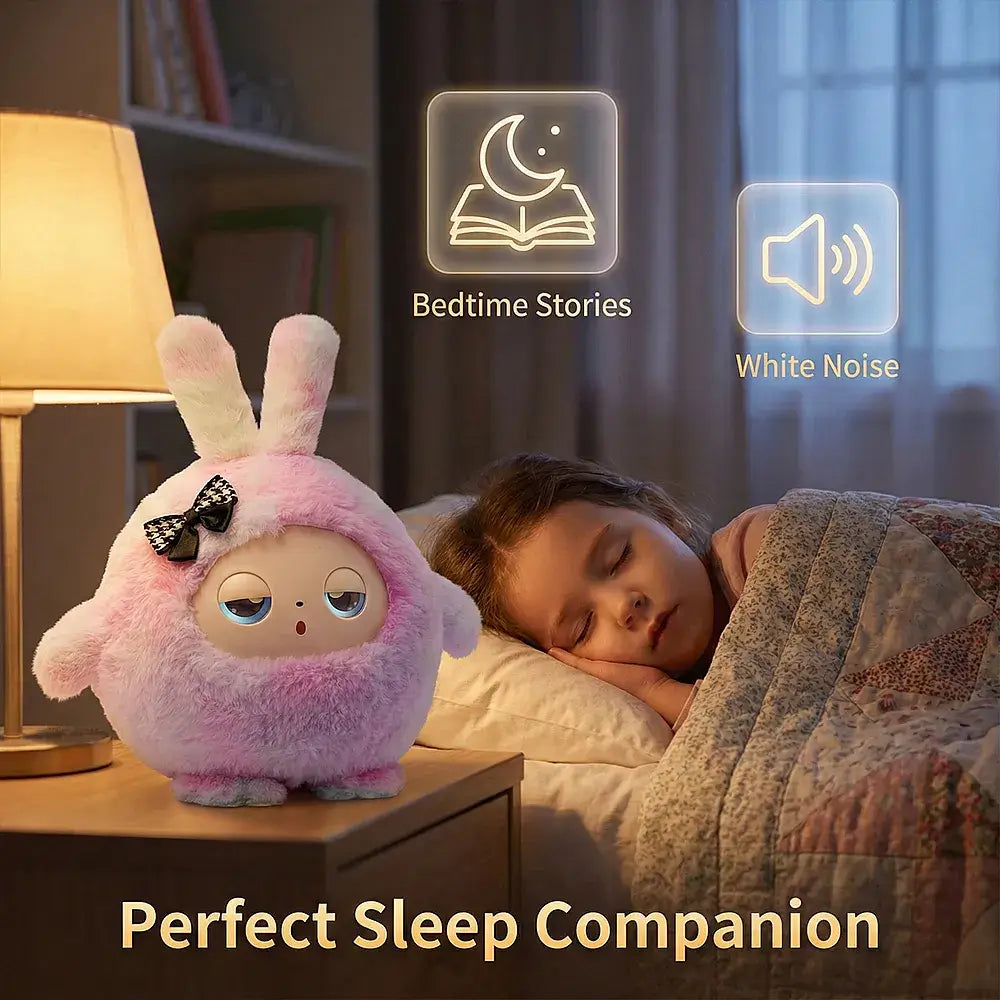 AI Plush Interactive Robot Toy with Multilingual Support, Voice Clone & Emotion Recognition, ChatGPT-Powered Smart Companion, Educational Learning & Parental Control