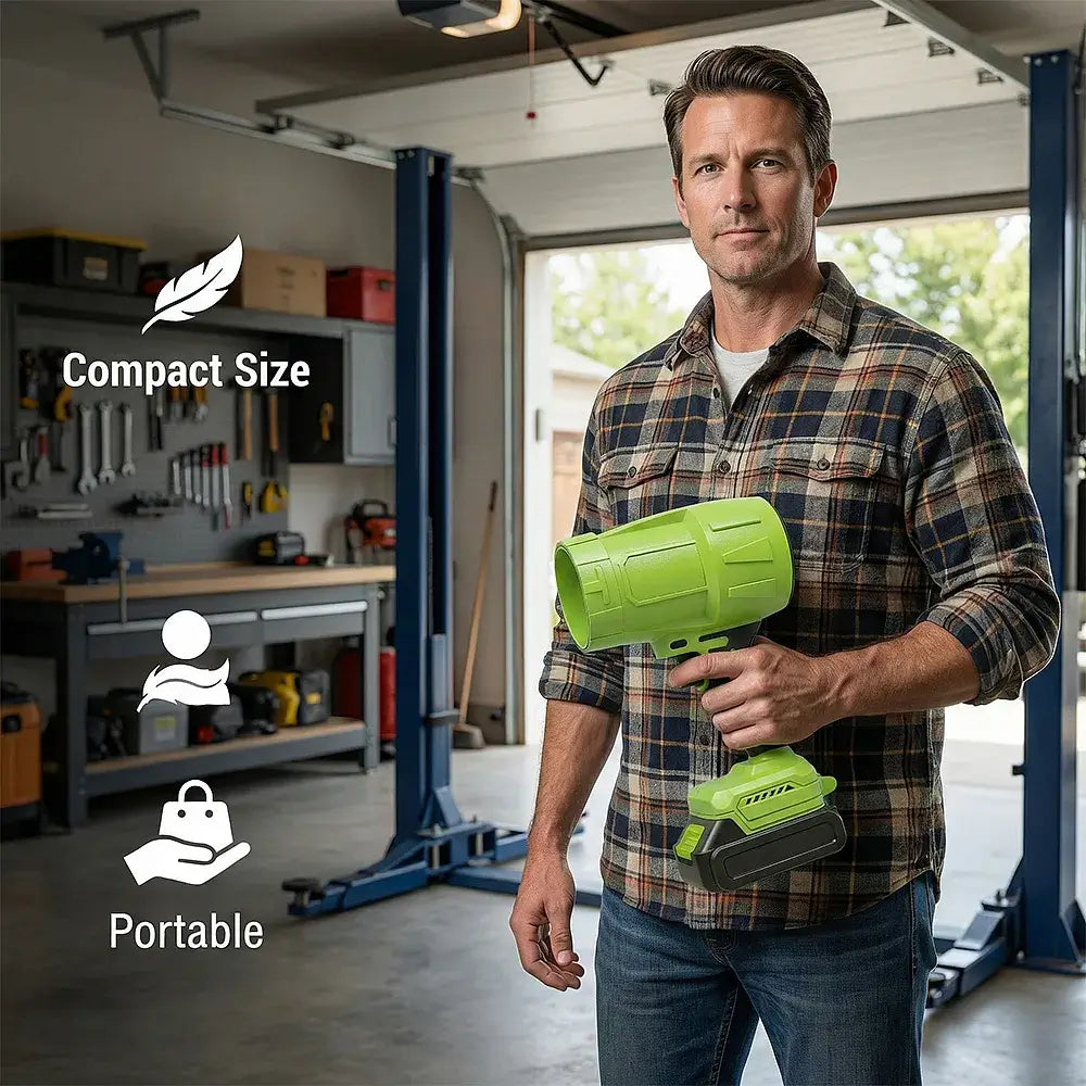 Cordless Handheld Leaf Blower 180000 RPM - KEPEAK