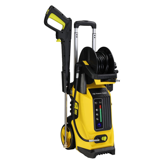 3800PSI Electric Power Washer,Kepeak 2.6 GPM High Power Machine with 4 Spray Tips and 16 Foot Hose Ideal Cleaning for Garden, Yard, House