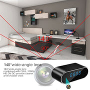 Kepeak HD 1080P WiFi Camera Alarm Clock Night Vision/Motion Detection/Loop Recording Wireless Security Camera for Home Surveillance