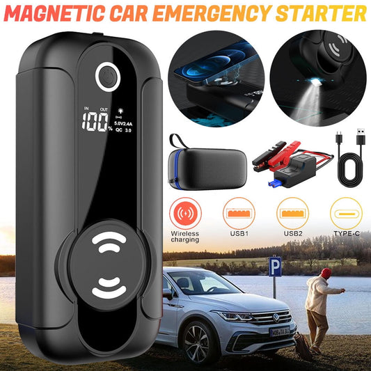 Car Jump Starter,KEPEAK 1600A Portable Car Battery Charger for Up to 8L Gas & 6.5L Diesel Engines, 12V Car Jump Box