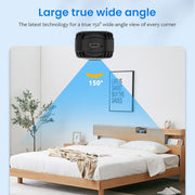 Kepeak 1080P Indoor Security Camera, Night Vision, Cloud & SD Card Storage, Wireless Wi-Fi Cam