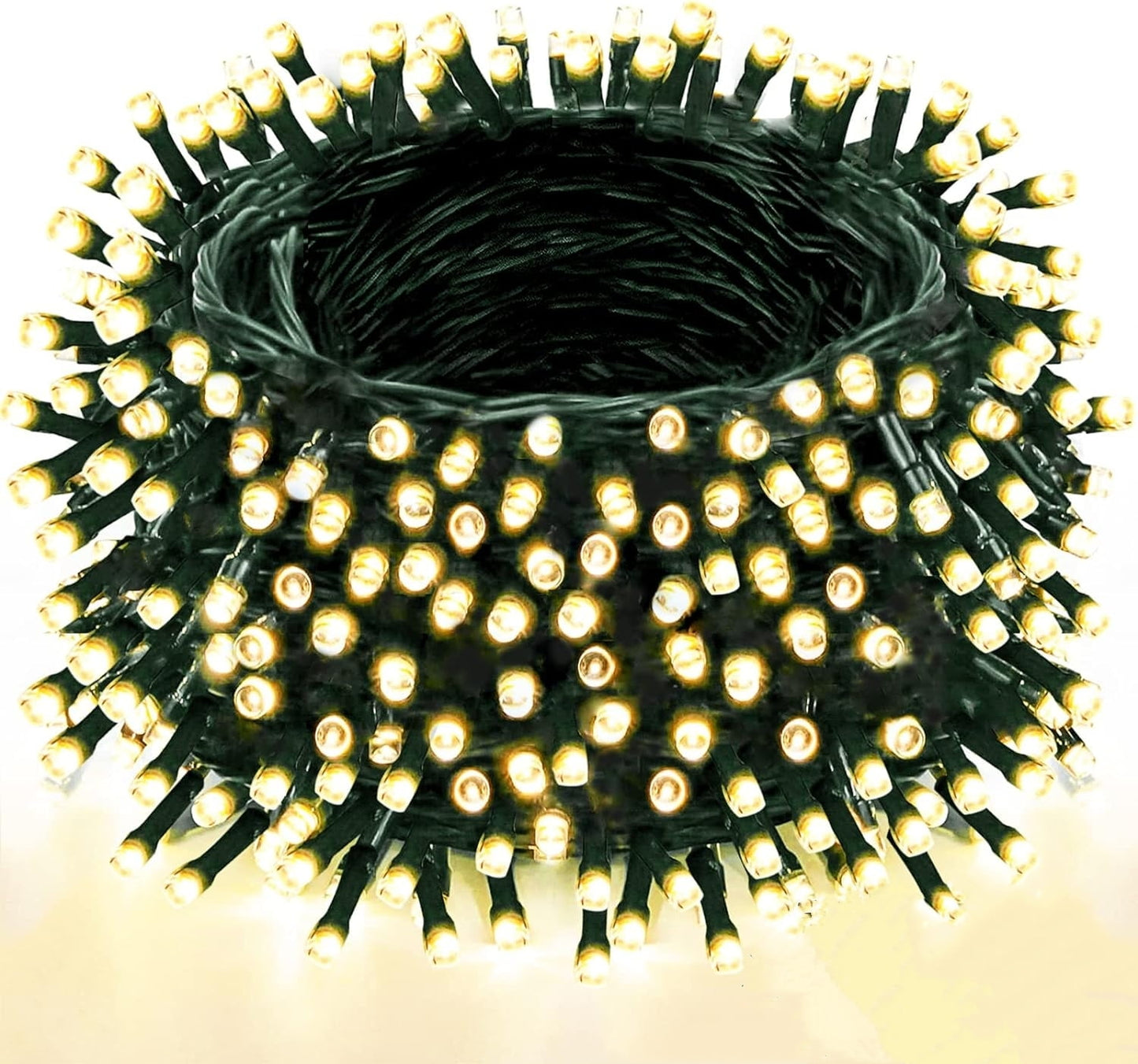 Kepeak 164ft 500 LED Christmas String Lights, Waterproof Fairy String Lights for Xmas Tree Garden Decoration