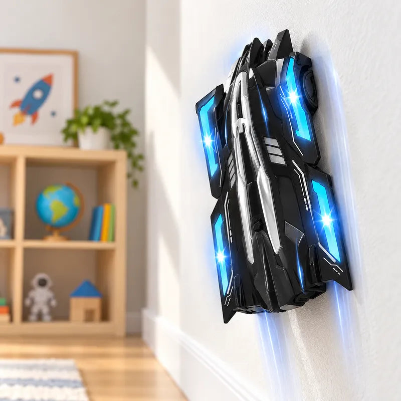 Rechargeable Wall-Climbing RC Car