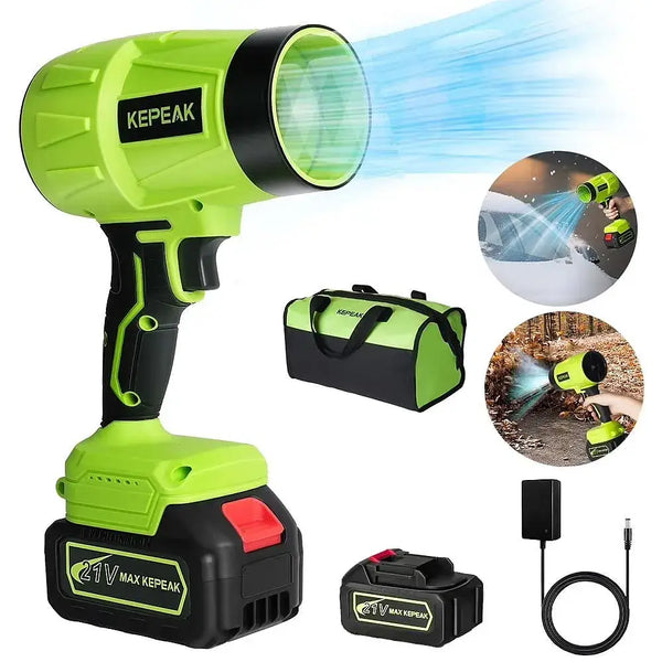Cordless Handheld Leaf Blower 180000 RPM - KEPEAK