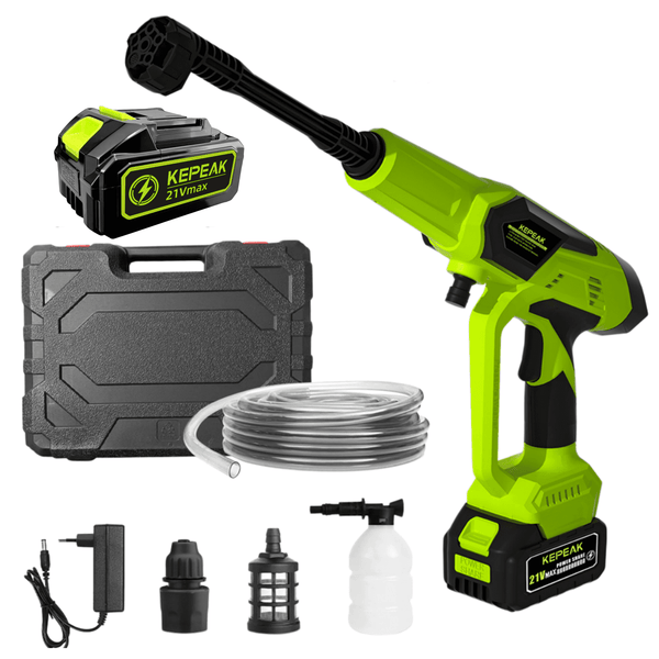 Cordless Portable Pressure Washer 1450 PSI - KEPEAK