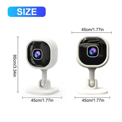 2 Pack HD 1080p Smart Home Camera, WiFi Camera,Indoor IP Security Surveillance System,Night Vision