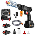 Cordless Power Pressure Washer 21V 2.4Ah Battery 3-in-1 Nozzle