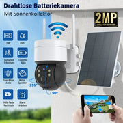 Solar Security Camera Outdoor,Wi-Fi Wireless Home Camera,Night Vision,PIR Motion Detection