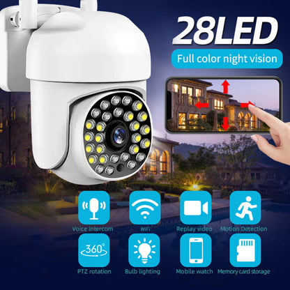 Wireless Cameras for Home/Outdoor Security, 1080P HD Wi-Fi Security Cameras,Motion Detection, Night Vision
