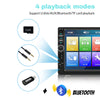 Kepeak 7" Double 2 DIN Car Stereo Radio MP5 Touch Screen Bluetooth FM USB + Rear Camera