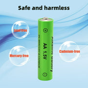16Pcs 1.5V AA Rechargeable Batteries Lithium Li-ion Battery