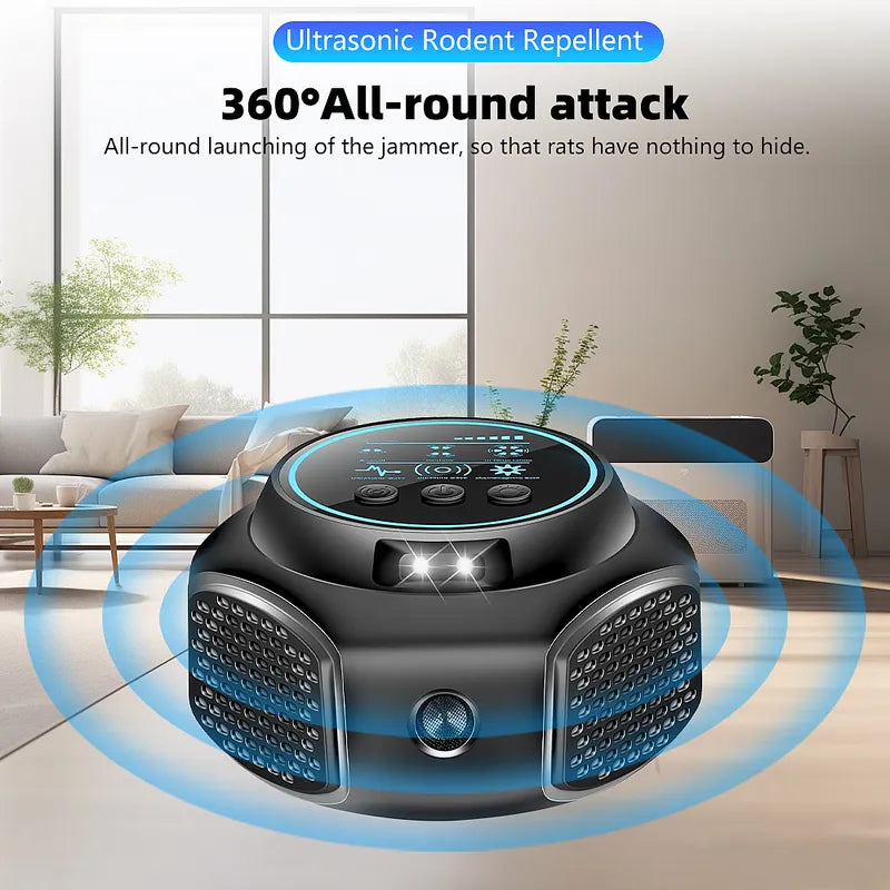 Ultrasonic Pest Repeller Plug in Mouse Squirrel Bat Garage Indoor